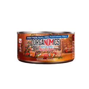 OrgaNOMics Paté Res y Cerdo Gato – alimento húmedo para gato OrgaNOMics