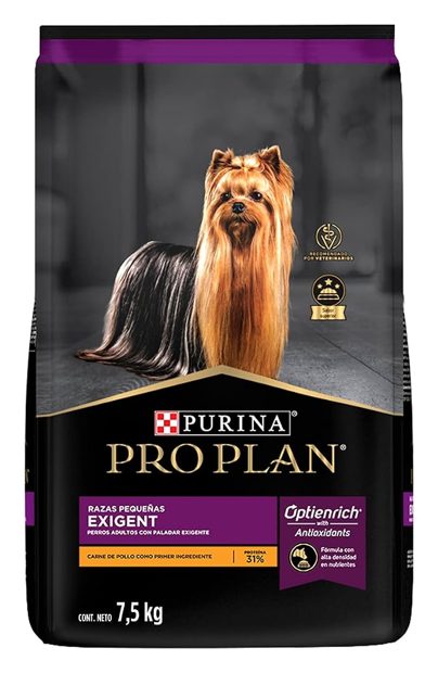 Pro Plan Exigent Adulto Razas Pequeñas Pollo – croquetas para perro Pro Plan