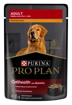 Pro Plan Sobre Adulto Todas las Razas Optihealth Pollo en Salsa – alimento húmedo para perro Pro Plan