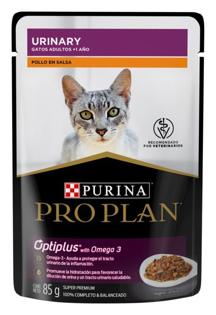 Pro Plan Sobre Gato Urinary Optiplus Pollo en Salsa – alimento húmedo para gato Pro Plan
