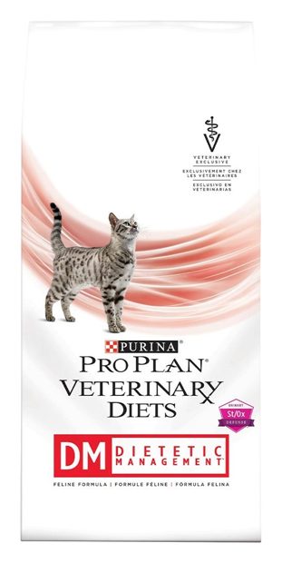 Pro Plan Veterinary Diets DM Dietetic Management Gato – croquetas para gato Pro Plan