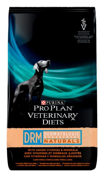 Pro Plan Veterinary Diets DRM Dermatologic Management Naturals Perro – croquetas para perro Pro Plan