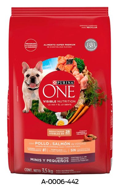 Purina One Adulto Minis y Pequeños Pollo y Salmón – croquetas para perro Purina One