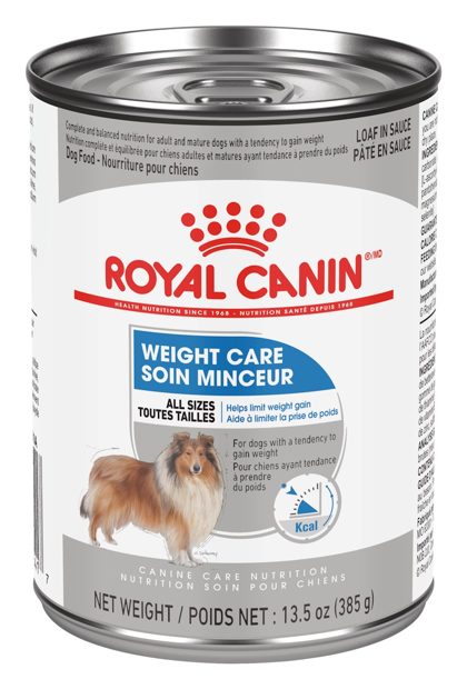 Royal Canin Weight Care Loaf in Sauce – alimento húmedo para perro Royal Canin