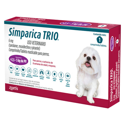 Simparica Trio para perro