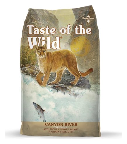Taste of the Wild Canyon River Gato Trucha y Salmón Ahumado – croquetas para gato Taste of the Wild