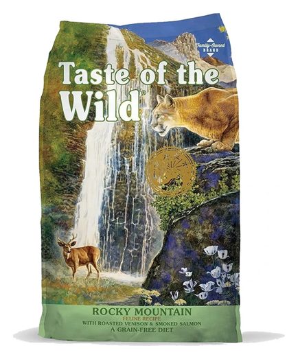 Taste of the Wild Rocky Mountain Gato Venado Asado y Salmón Ahumado – croquetas para gato Taste of the Wild