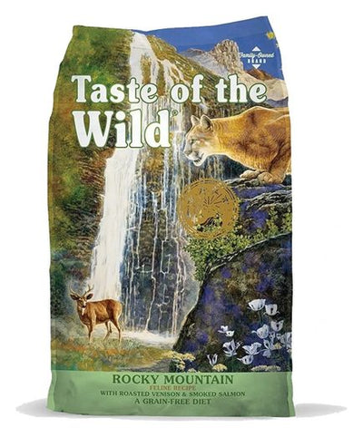 Taste of the Wild Rocky Mountain Gato Venado Asado y Salmón Ahumado – Croquetas para gato