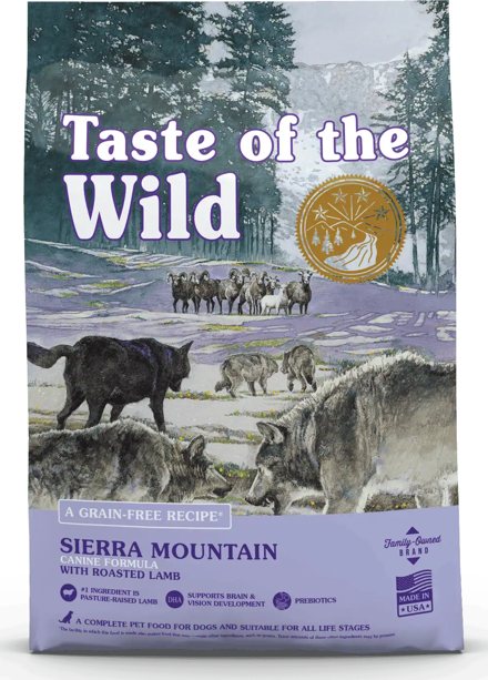 Taste of the Wild Sierra Mountain Cordero Asado – croquetas para perro Taste of the Wild