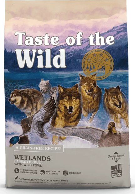 Taste of the Wild Wetlands Pato Asado – croquetas para perro Taste of the Wild