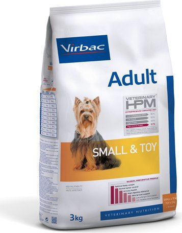Virbac HPM Adult Dog Small & Toy – Croquetas para perro