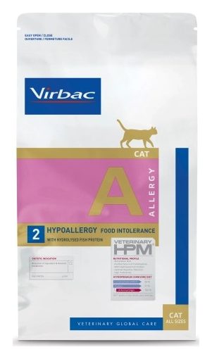 Virbac Veterinary HPM Cat Hypoallergy (proteína de pescado hidrolizada) – Croquetas para gato