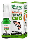 Waggy's Aceite Calmante CBD Salmón Razas Grandes 1500 mg – suplemento para perro Waggy's