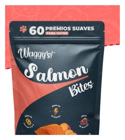 Waggy's Bites Salmón Gato