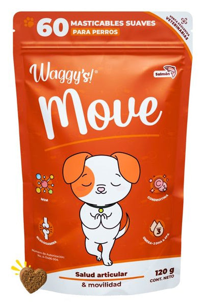 Waggy's Move Articulaciones y Movilidad – Suplemento para perro