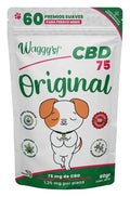 Waggy's Original Premios CBD Mini 75 mg – premios para perro Waggy's