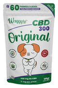 Waggy's Original Premios CBD Razas Medianas 300 mg – premios para perro Waggy's